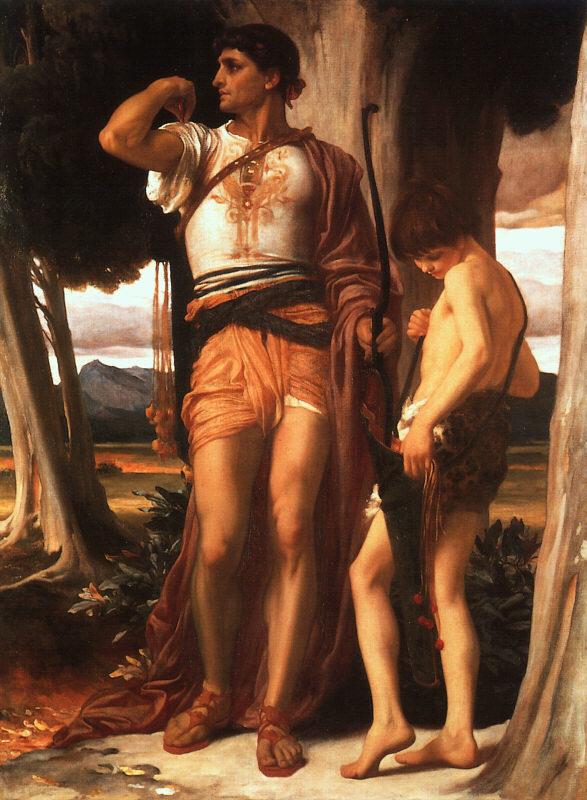 Lord Frederic Leighton Jonathan's Token to David oil painting picture